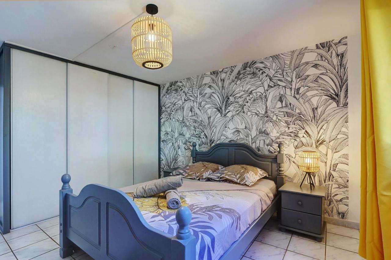 Bec Rose - Clim - Wi-Fi - Jardin Appartement Saint-Leu Buitenkant foto